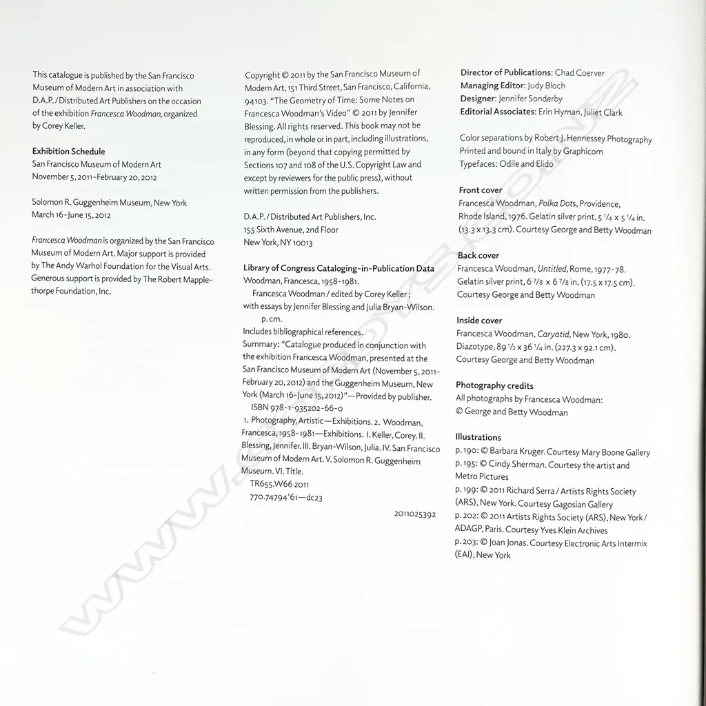 FRANCESCA WOODMAN Image 1++